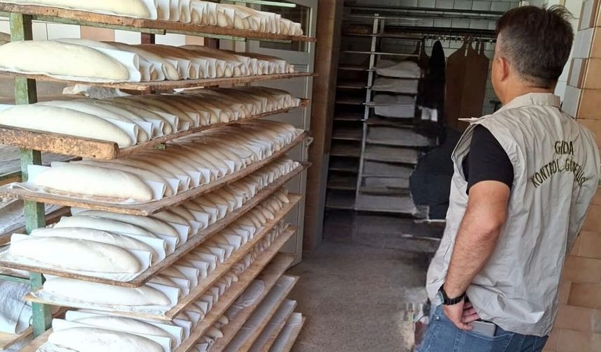 Tekirdağ'da ekmek üretim yerlerinde eş zamanlı denetim
