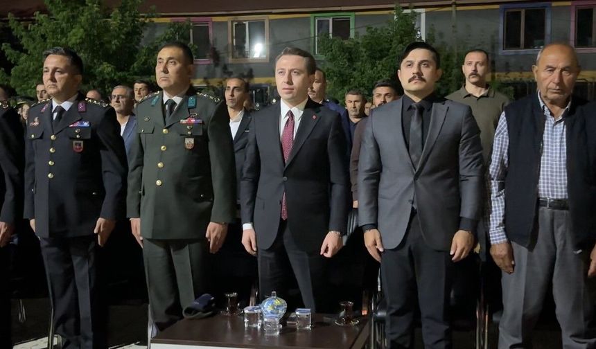 Yüksekova'da 15 Temmuz Demokrasi ve Milli Birlik Günü programı