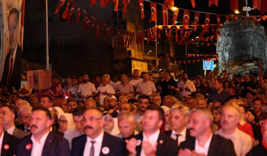 Zonguldak'ta 15 Temmuz'un 10. yılında şehitler anıldı