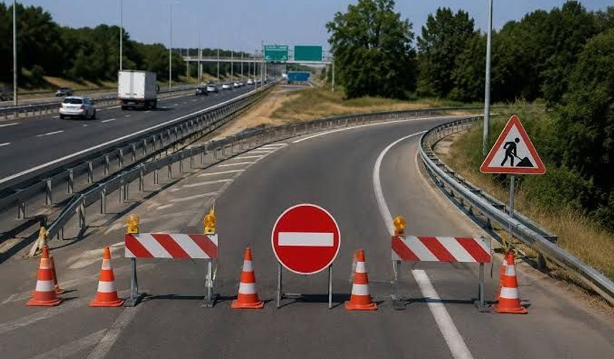 TEM'de İstanbul-Ankara yönü trafiğe kapatıldı