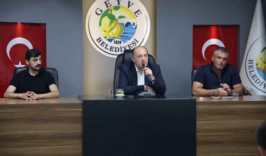 Geyve Belediyesi Temmuz ayı meclis toplantısı gerçekleştirildi