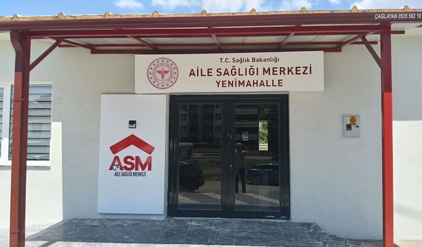 Yenimahalle'de yeni aile sağlık merkezi açılıyor