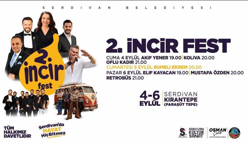 Serdivan’da 2. İncir Festivali İçin Hazırlıklar Tamamlanıyor