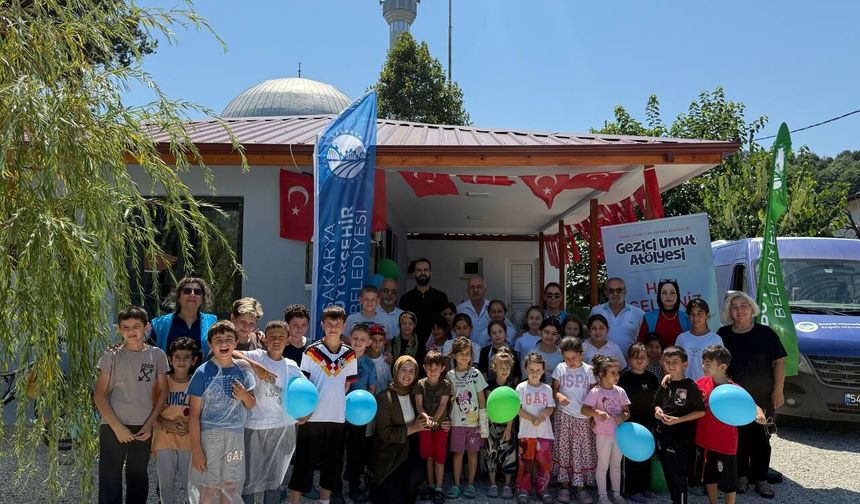 Gezici Umut Atölyesi yaz boyunca mahalle mahalle dolaştı, 1000 özel bireye ulaştı