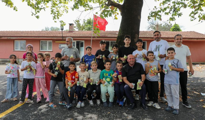 Öğrenciler İstedi, Başkan Ata İkram Etti