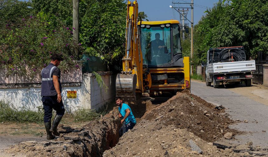 Karapürçek Meşepınarı’nın içme suyu altyapısı yenileniyor