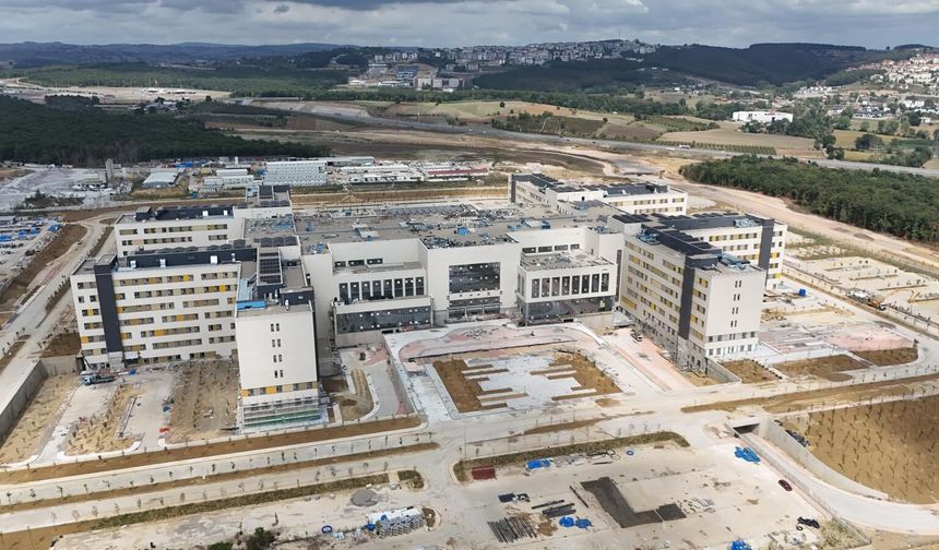 Şehir Hastanesi’nin altyapı çalışmalarında sona gelindi