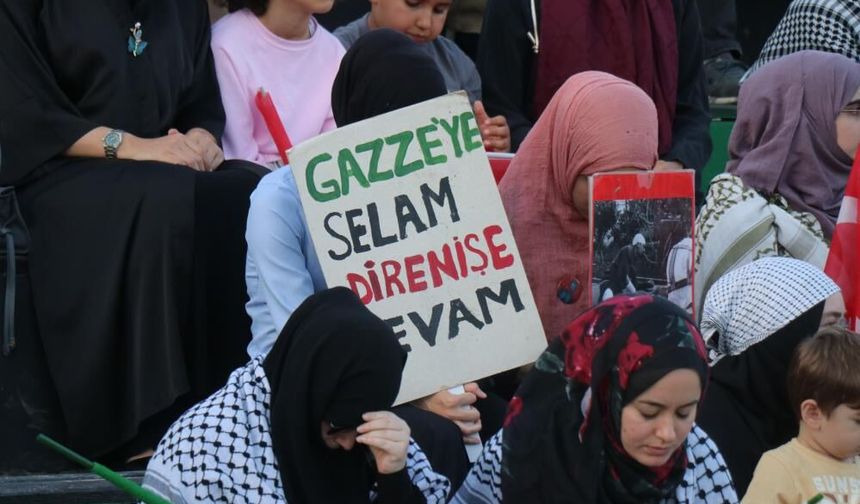 Uluslararası Filistin Kara Konvoyu Sakarya'da