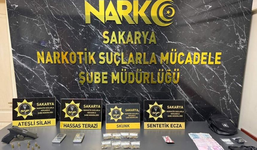 Sakarya'da uyuşturucu operasyonu: 2 tutuklama
