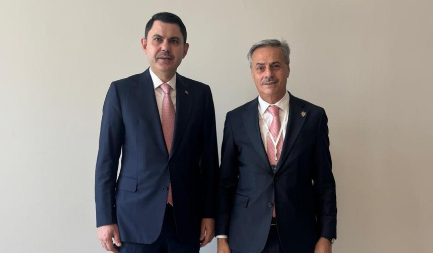 Başkan Alemdar, Bakan Kurum'a çalışmalar hakkında bilgi verdi