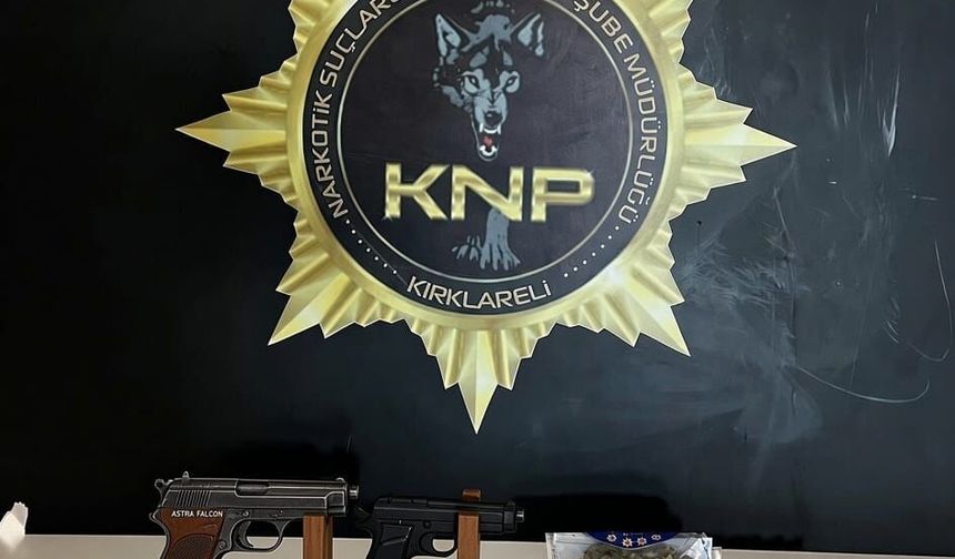 Kırklareli'nde uyuşturucu operasyonunda gözaltına alınan 5 şüpheli tutuklandı