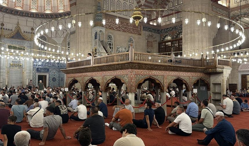 Trakya'da Mevlit Kandili dualarla idrak edildi