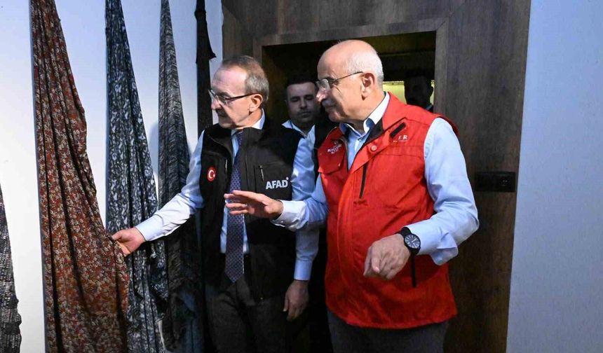 Başkan Er, Çırmıktı'da inceleme ve temaslarda bulundu