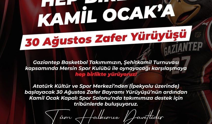 Başkan Yılmaz'dan, Gaziantep Basketbol'a destek daveti
