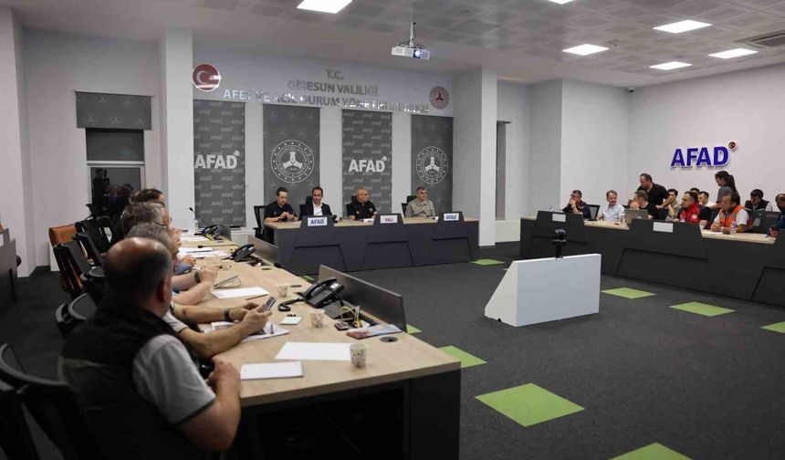Giresun'da sağanak yağış 2,2 milyon liralık zarara neden oldu