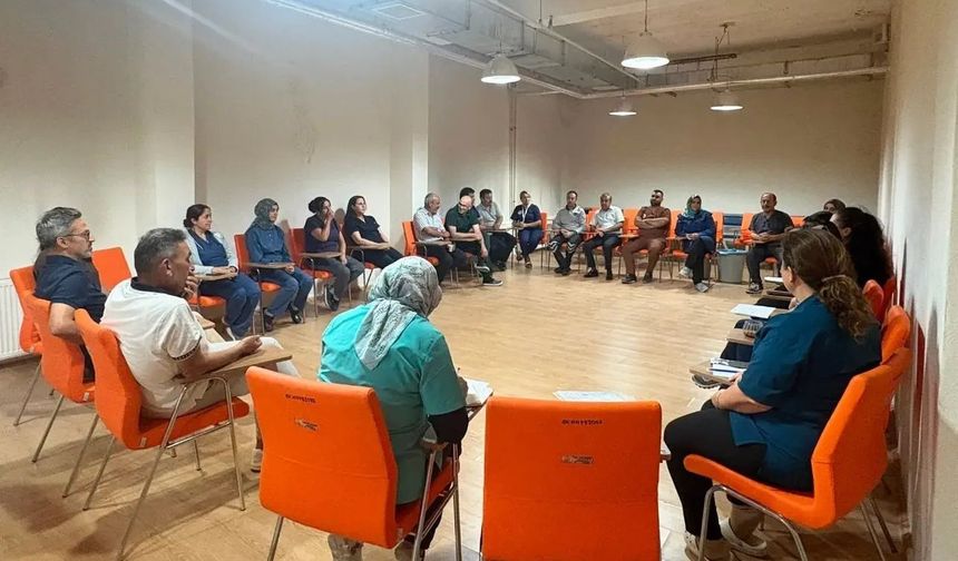 Hastane çalışanlarının motivasyonunu artırmaya yönelik istişare toplantısı