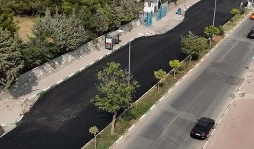 Kilis'e 3 milyon euroluk kaynakla 160 bin metrekare ekstra asfalt