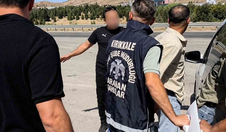 Kırıkkale'de polis ve jandarmadan operasyon: 2 hükümlü yakalandı