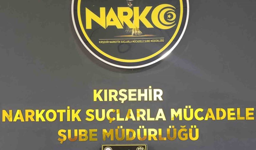Kırşehir'de uyuşturucu operasyonu: 2 tutuklama