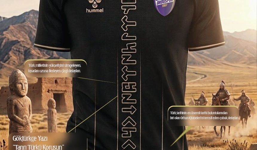 Orduspor 1967'nin forması gündem oldu