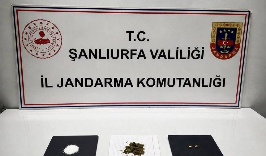 Şanlıurfa'da uyuşturucu operasyonunda 2 şüpheli gözaltına alındı