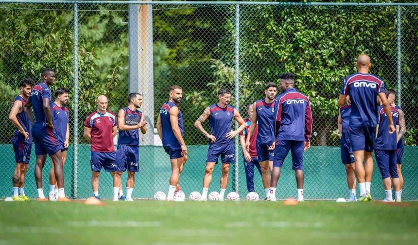Trabzonspor, Amed Sportif Faaliyetleri maçının hazırlıklarını tamamladı