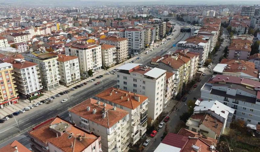 Uşak'ta konut satışları azaldı