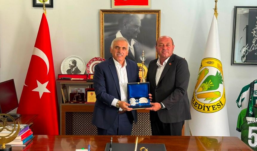 Milletvekili Ali İnci’den Başkan Mehmet Ata’ya Ziyaret