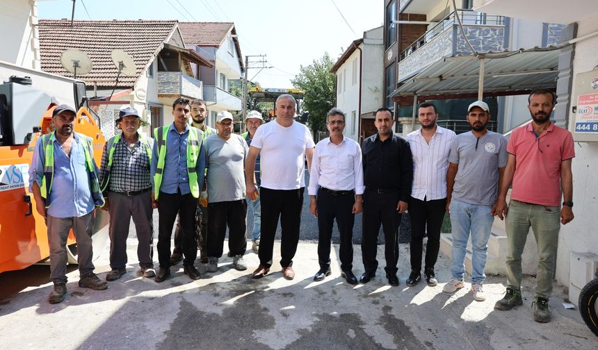 Erenler'de çalışmalar hız kesmeden devam ediyor