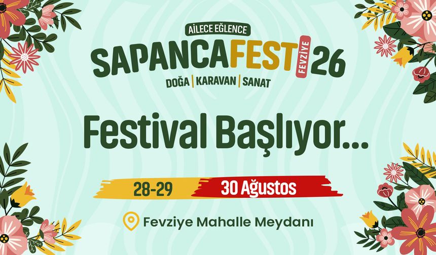 Sapanca Fest’26 Başlıyor