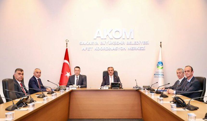 Başkan Alemdar Saski bürokratlarıyla bir araya geldi