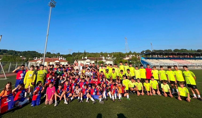 Başkan Işıksu'dan genç sporculara ziyaret