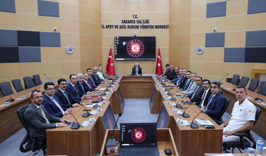Valilikte üst düzey güvenlik ve asayiş zirvesi