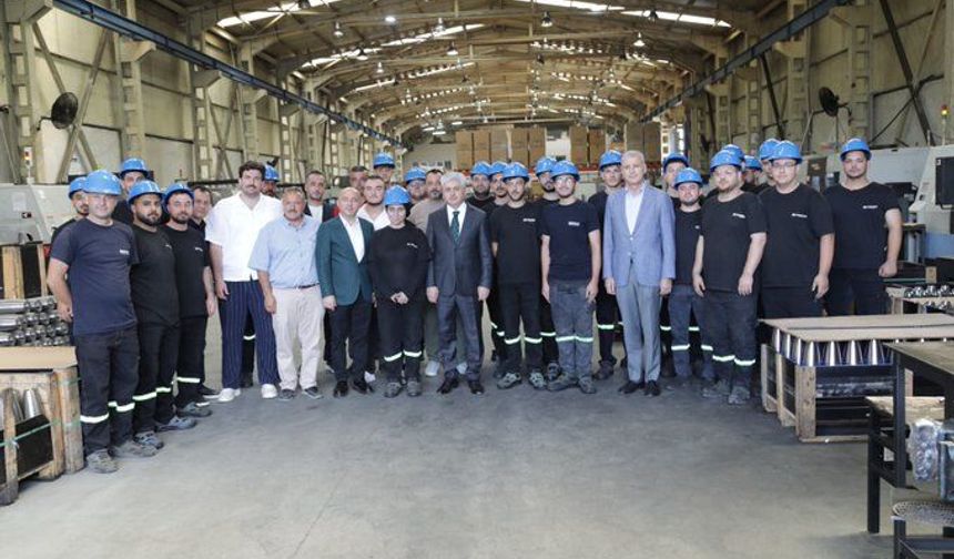 Başkan Altuğ:" Savunma sanayindeki üretimimizle gurur duyuyoruz"