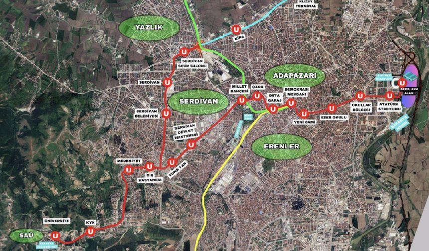 Sakarya’da raylı sistem dönemi başlıyor: İmzalar atıldı