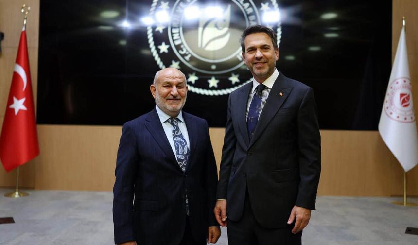Başkan Püsküllü, Bakan Bayraktar'la görüştü