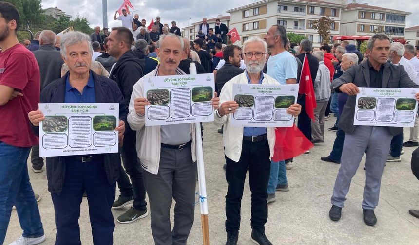 "Halkımız toprağına sahip çıkmıyor!"