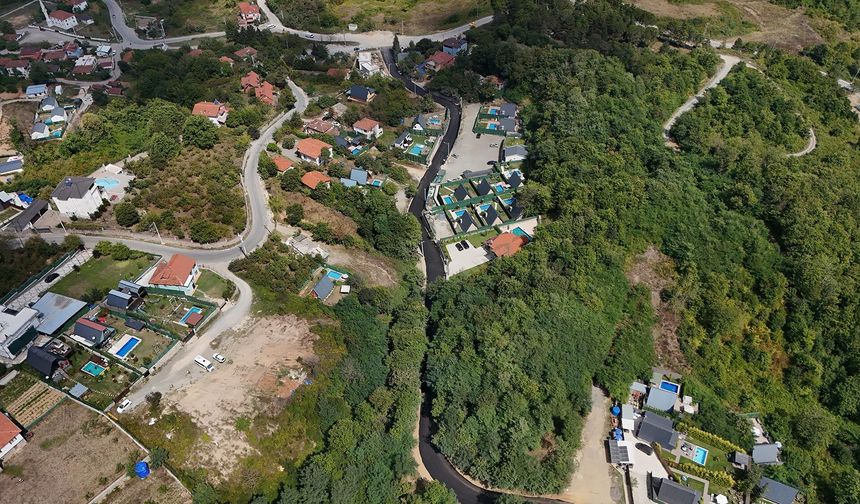 Sapanca’daki asfalt mesaisinin 3’ncü adresi Şükriye Mahallesi oldu