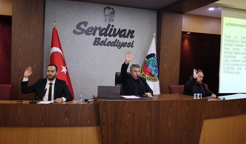 Serdivan Belediyesi Eylül Ayı Meclis Toplantısını Gerçekleştirdi