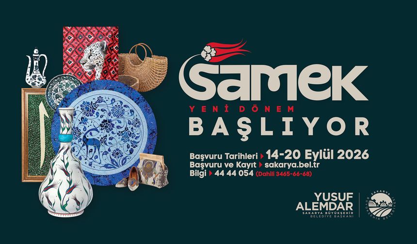15 merkezde 100’den fazla branş: SAMEK’te yeni dönem başlıyor