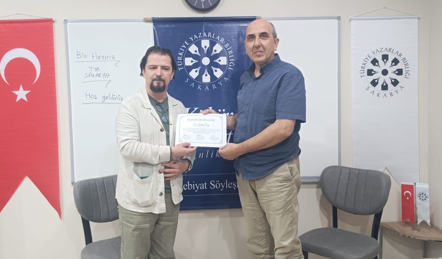 Tyb Sakarya'da Söyleşi ve imza etkinlikleri devam ediyor