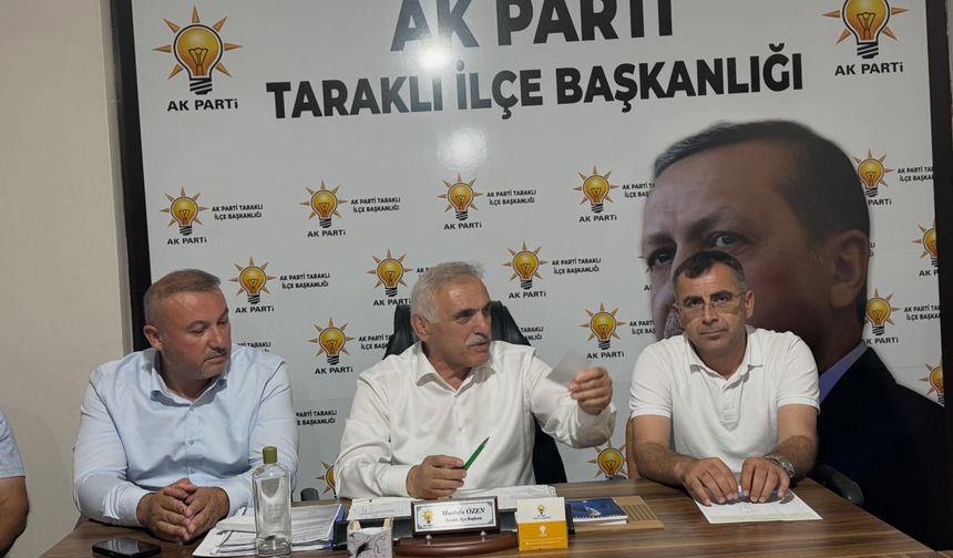 Ali İnci: “Taraklı bizim gözbebeğimiz”