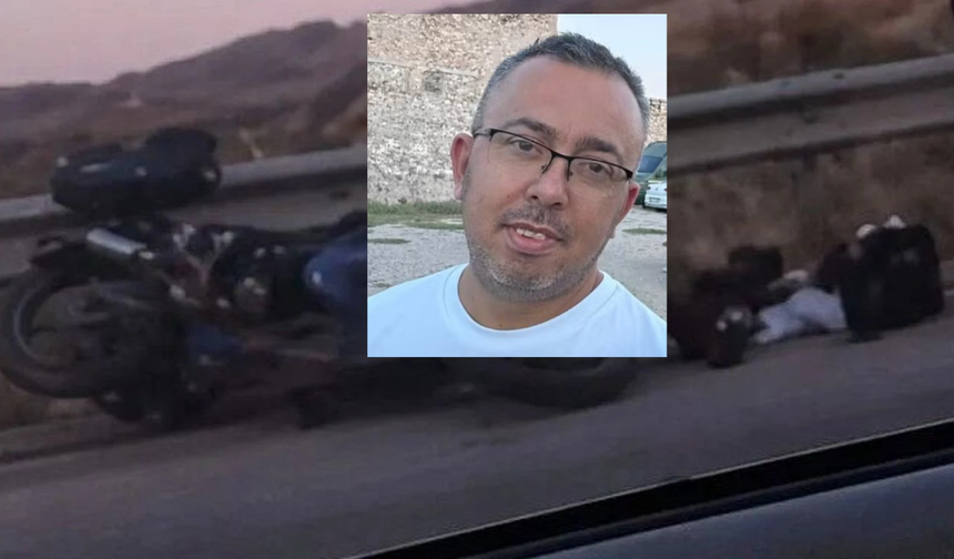 Motosiklet bariyerlere çarptı! 2 çocuk babasından acı haber!