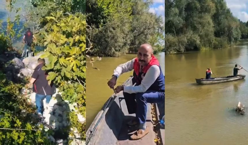 Ferizli’de kaçak avcılara darbe: Su altından çıkarılıp imha edildi