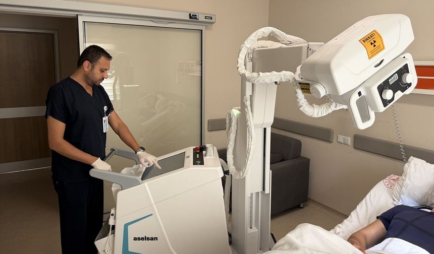 ASELSAN'ın geliştirdiği yerli mobil röntgen cihazı sağlık süreçlerini hızlandırıyor