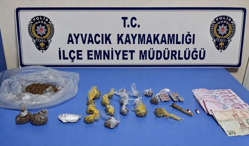 Çanakkale'deki uyuşturucu operasyonunda 1 kişi tutuklandı