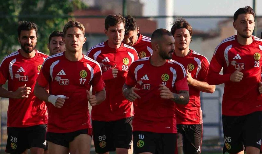 Eskişehirspor, sezonun ilk maçına hazırlanıyor