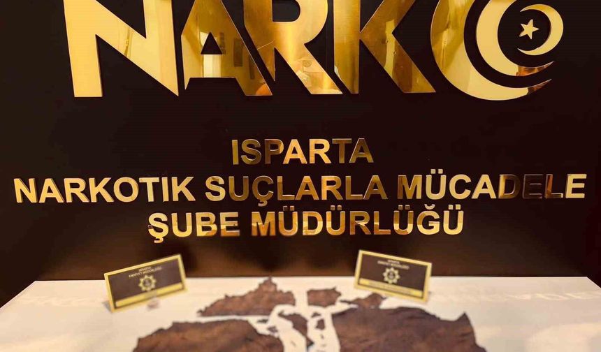 Isparta'da uyuşturucu operasyonu: 1 kişi tutuklandı