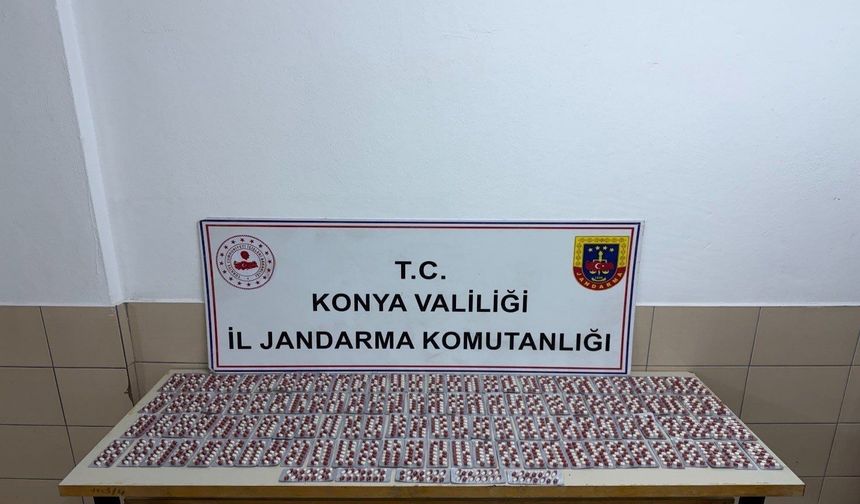 Konya'da jandarmadan uyuşturucu operasyonları: 7 tutuklama
