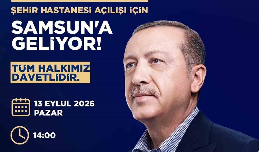 Köse: '13 Eylül'de Cumhurbaşkanımız ile Şehir Hastanesi'nde buluşuyoruz'
